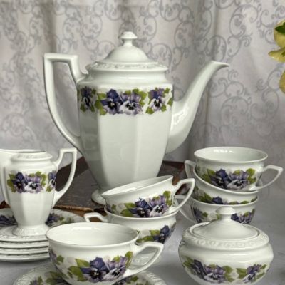 Чайник Кофейник Rosenthal Classic Rose Фиалка 0,8 л Германия