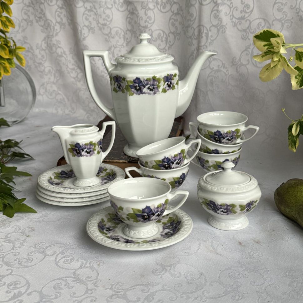 Чайник Кофейник Rosenthal Classic Rose Фиалка 0,8 л Германия