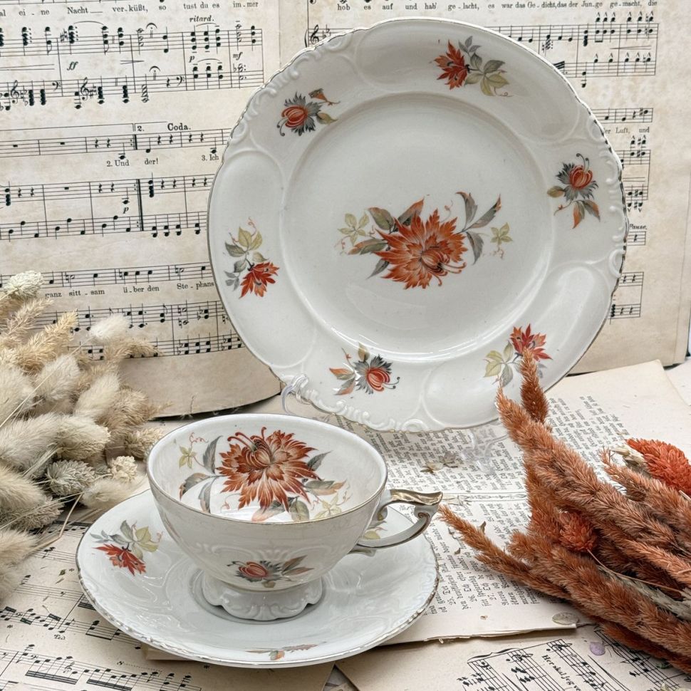 Чайное трио Ullersricht-Weiden Bavaria 200 мл Германия