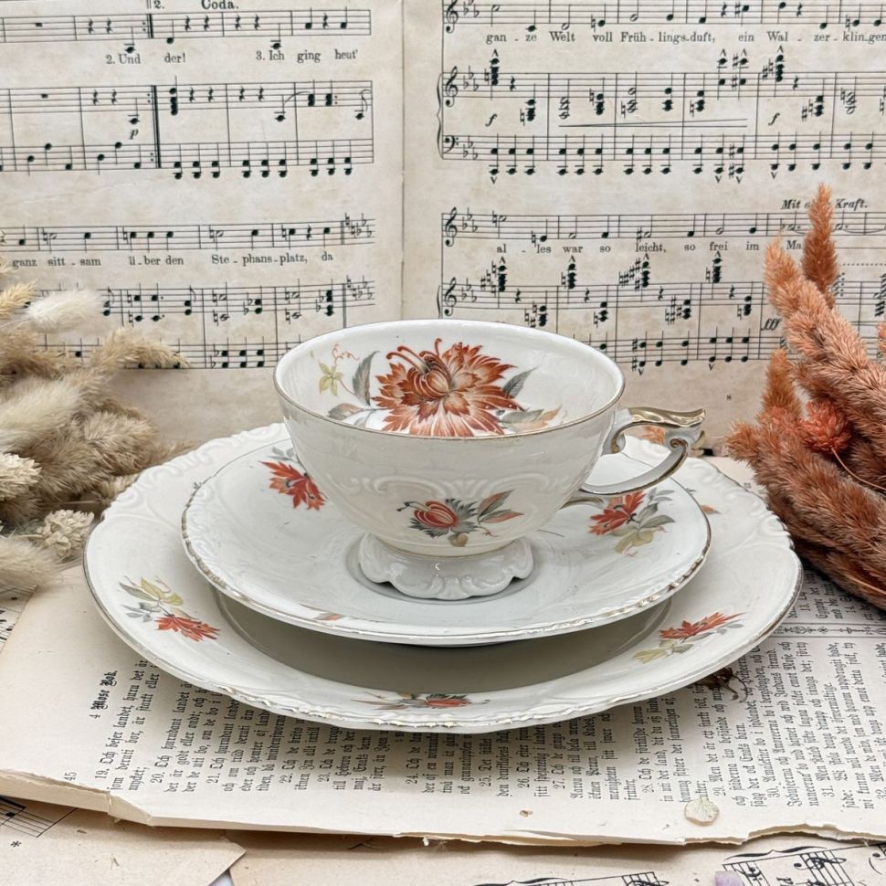 Чайное трио Ullersricht-Weiden Bavaria 200 мл Германия