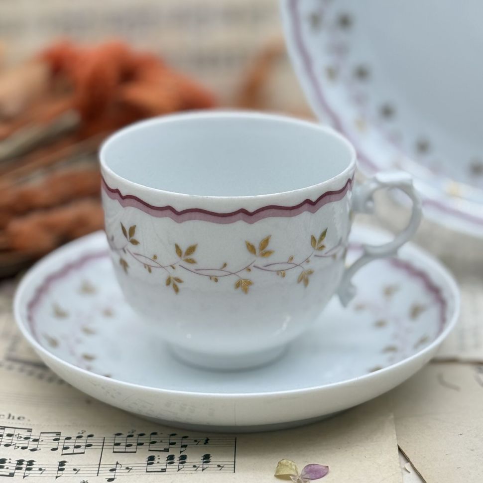 Чайное трио Furstenberg Patricia 180 мл Германия  