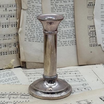 Подсвечник на одну свечу EDZARD серебрение