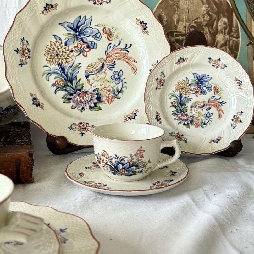 Тарелка Boch la Louviere Rhodes 16 см Бельгия