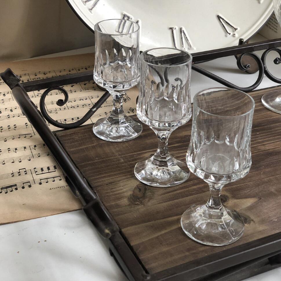 Рюмка 60 см на ножке хрусталь