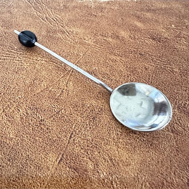 Ложка кофейная мидсенчури Кофе 9 см сталь Франция