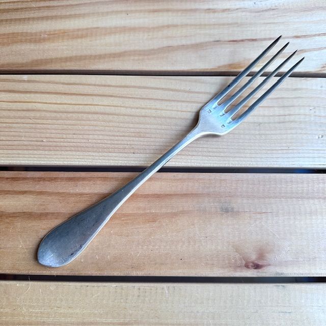 Вилка столовая Christofle 22 см серебрение Франция