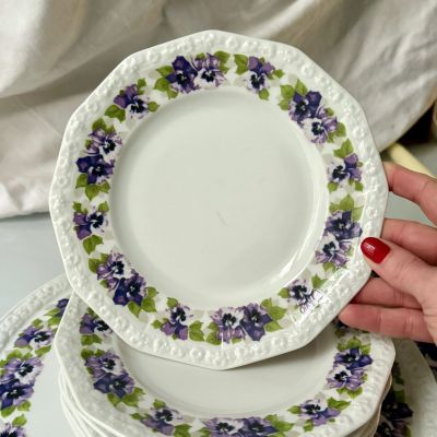 Тарелка Rosenthal Classic Rose Фиалка 20 см Германия