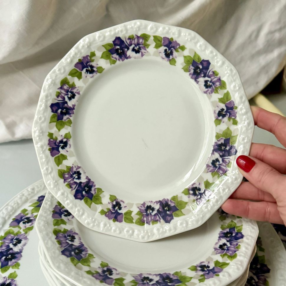 Тарелка Rosenthal Classic Rose Фиалка 20 см Германия