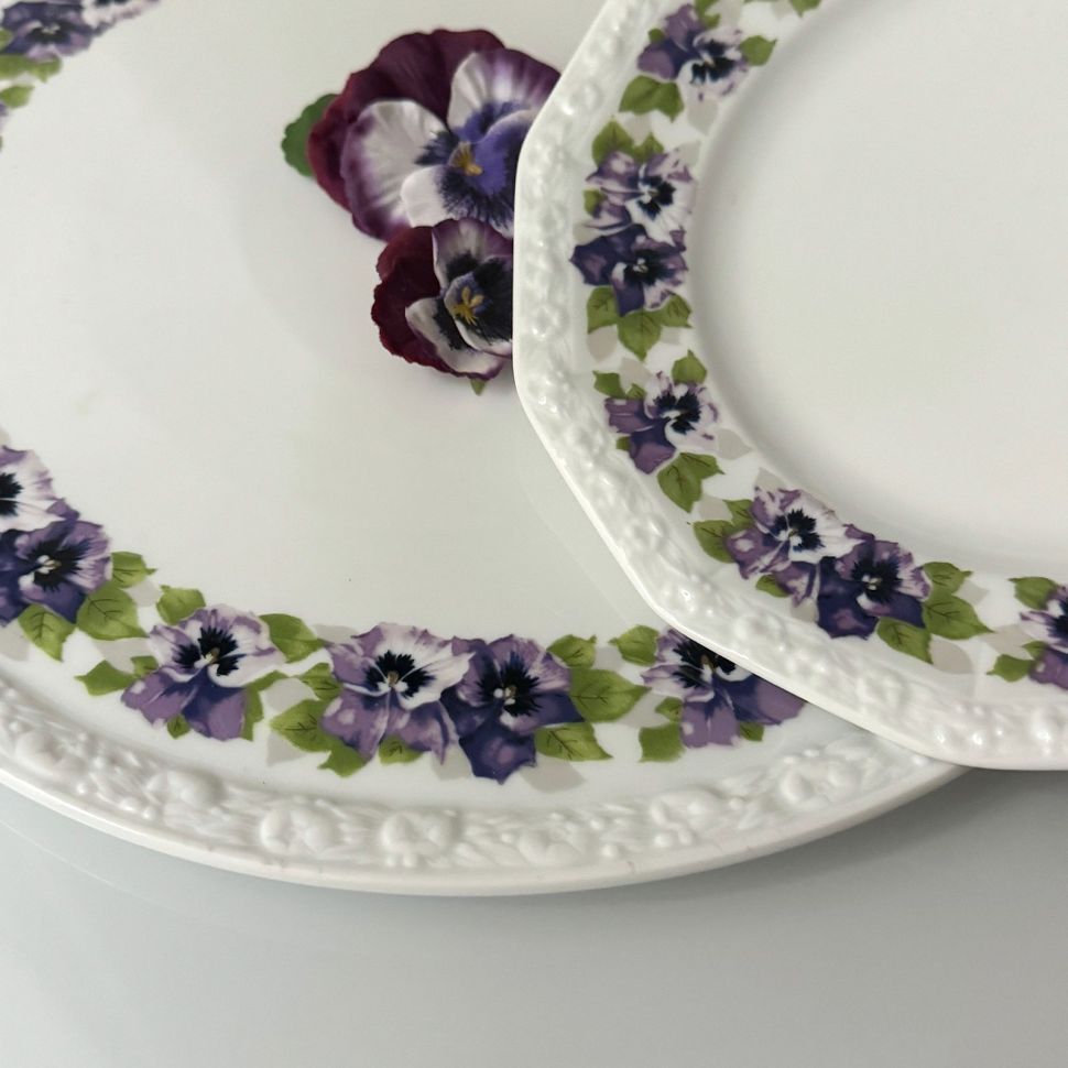 Тарелка Rosenthal Classic Rose Фиалка 20 см Германия