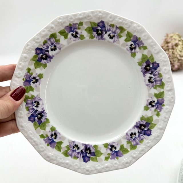 Тарелка Rosenthal Classic Rose Фиалка 20 см Германия