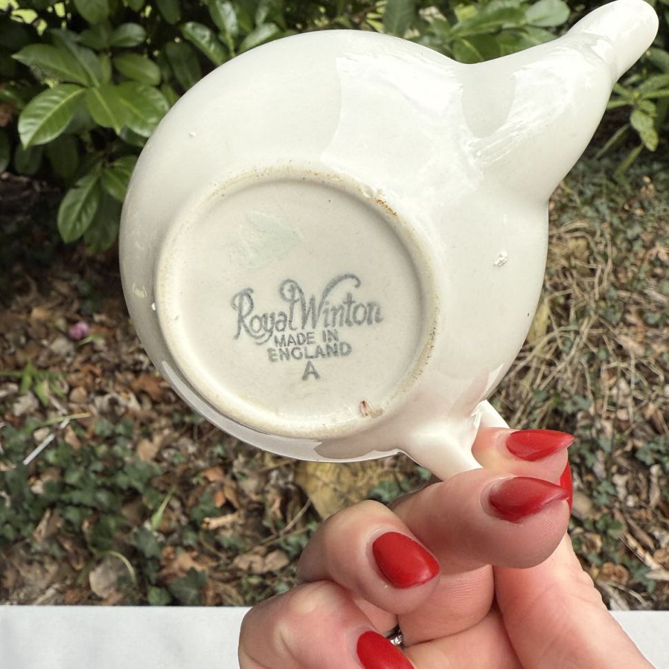 Чайник поильник Royal Winton фарфор 170 мл Англия 