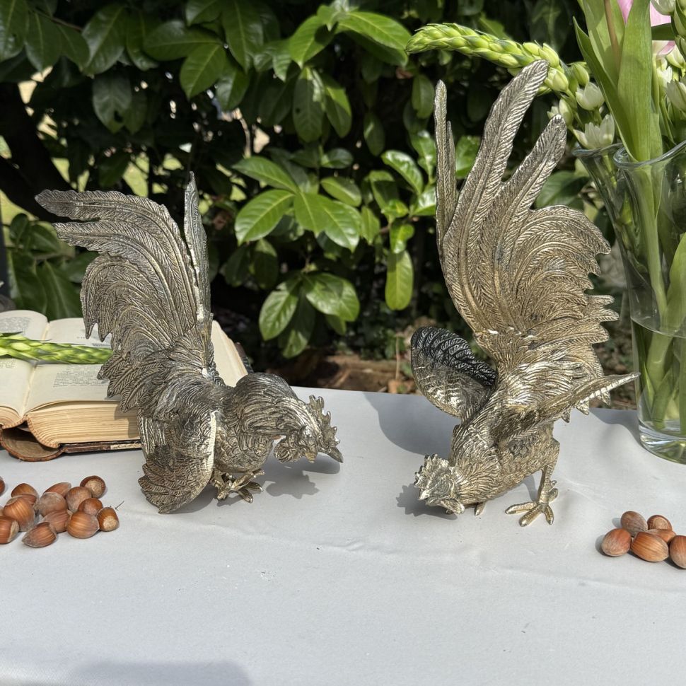 Статуэтка Петух Защищающийся 28 см Франция