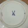 Кофейник чайник Meissen Индийская живопись​ зеленая 1,3 л 1951 г. Германия