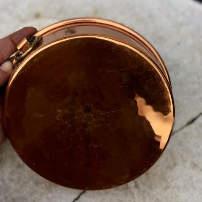 Форма для выпечки медная с кольцом Leksand