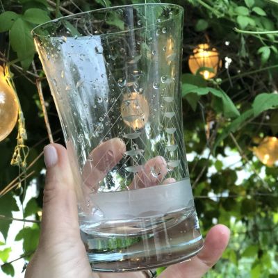 Бокал 370мл гравировка корабль