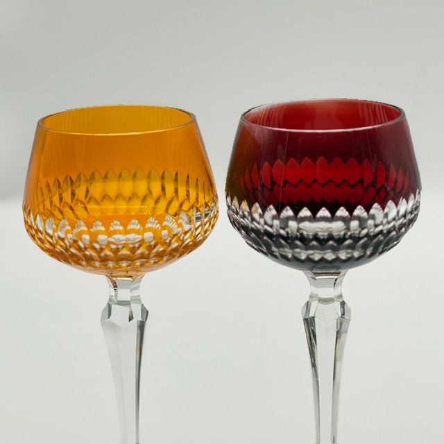 Бокал Lausitzer Kristall набор Арлекин 4 шт. 250 мл цветной хрусталь Германия