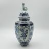 Ваза чайница с крышкой 1910 г Royal Sphinx Delfts 35 см Голландия