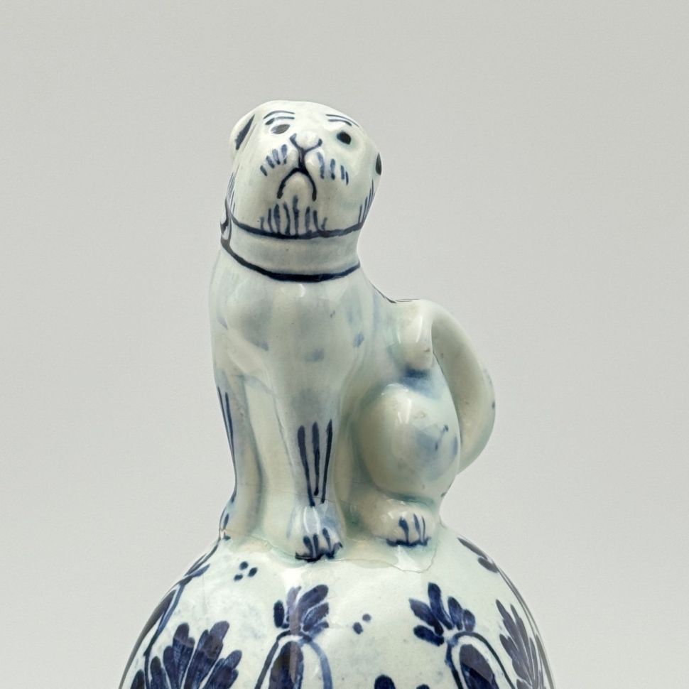 Ваза чайница с крышкой 1910 г Royal Sphinx Delfts 35 см Голландия