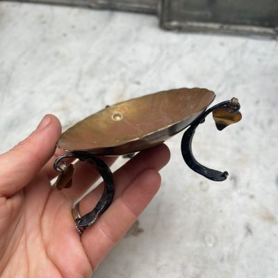 Подсвечник 9 см на ножках (нет одного подвеса)