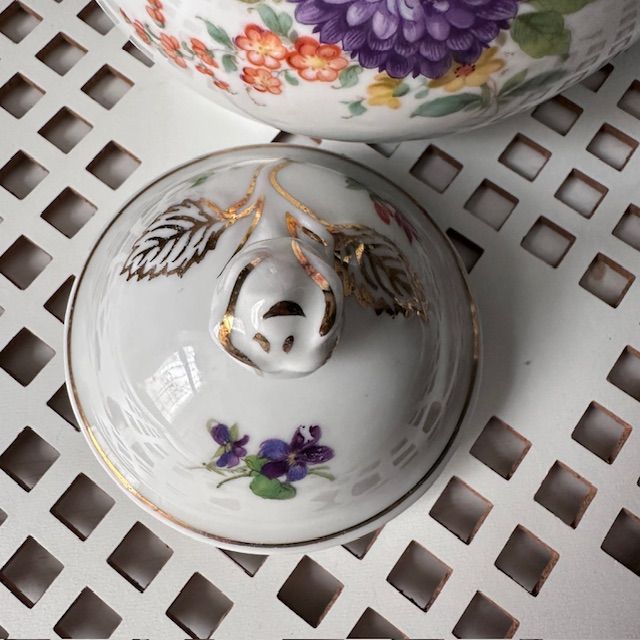 Чайник Мейсенский букет 1,4 литра Германия