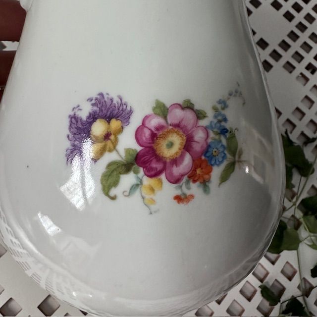 Чайник Мейсенский букет 1,4 литра Германия