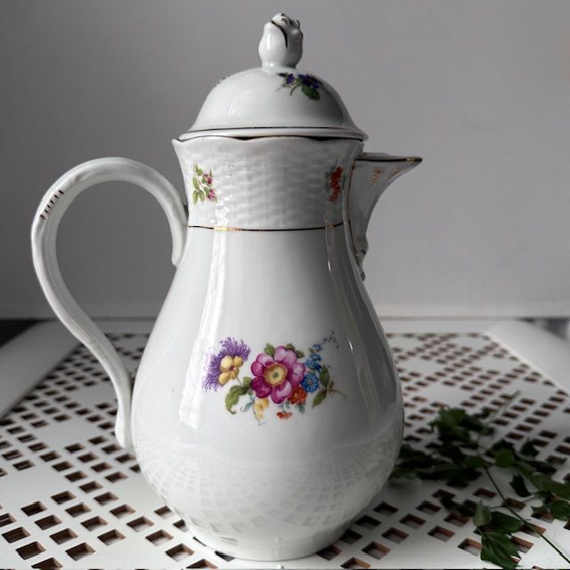 Чайник Мейсенский букет 1,4 литра Германия