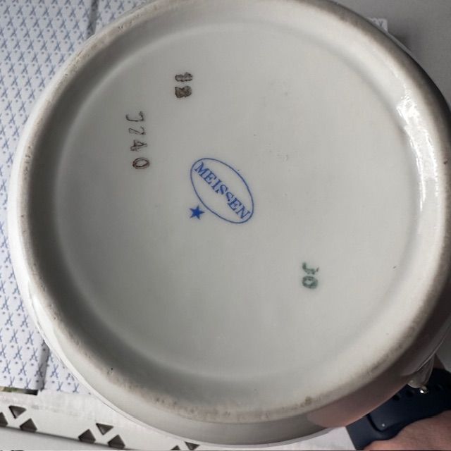 Чайник Мейсенский букет 1,4 литра Германия