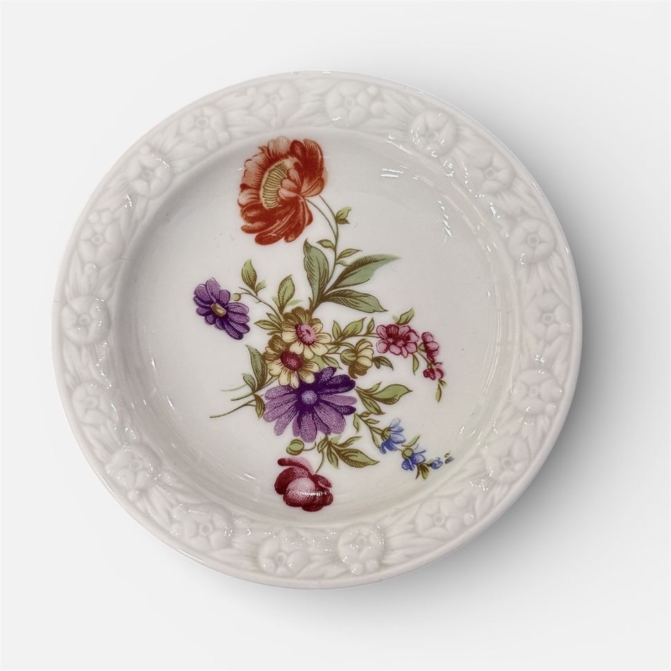 Розетка Rosenthal Maria Classic Rose Мейсенский букет 9 см Германия 