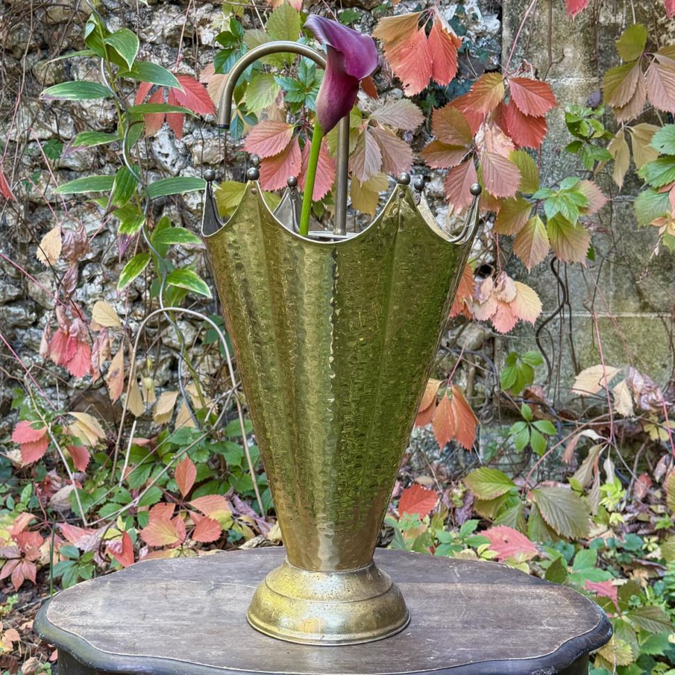 Зонтовница с ручкой 59 латунь