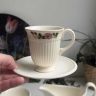 Кофейная пара Wedgwood Etruria&Barlaston 180 мл фарфор Англия  