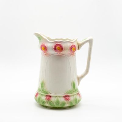 Кувшин молочник 1л. фарфор с цветами