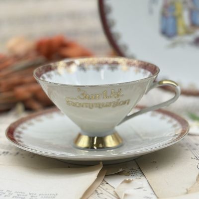 Чайное трио Mitterteich Zur hl. Kommunion 200 мл Германия 