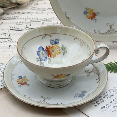 Чайное трио Schirnding Bavaria 200 мл Германия 100 лет