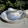 Набор для умывания Jardiniere кувшин и таз Франция 100 лет