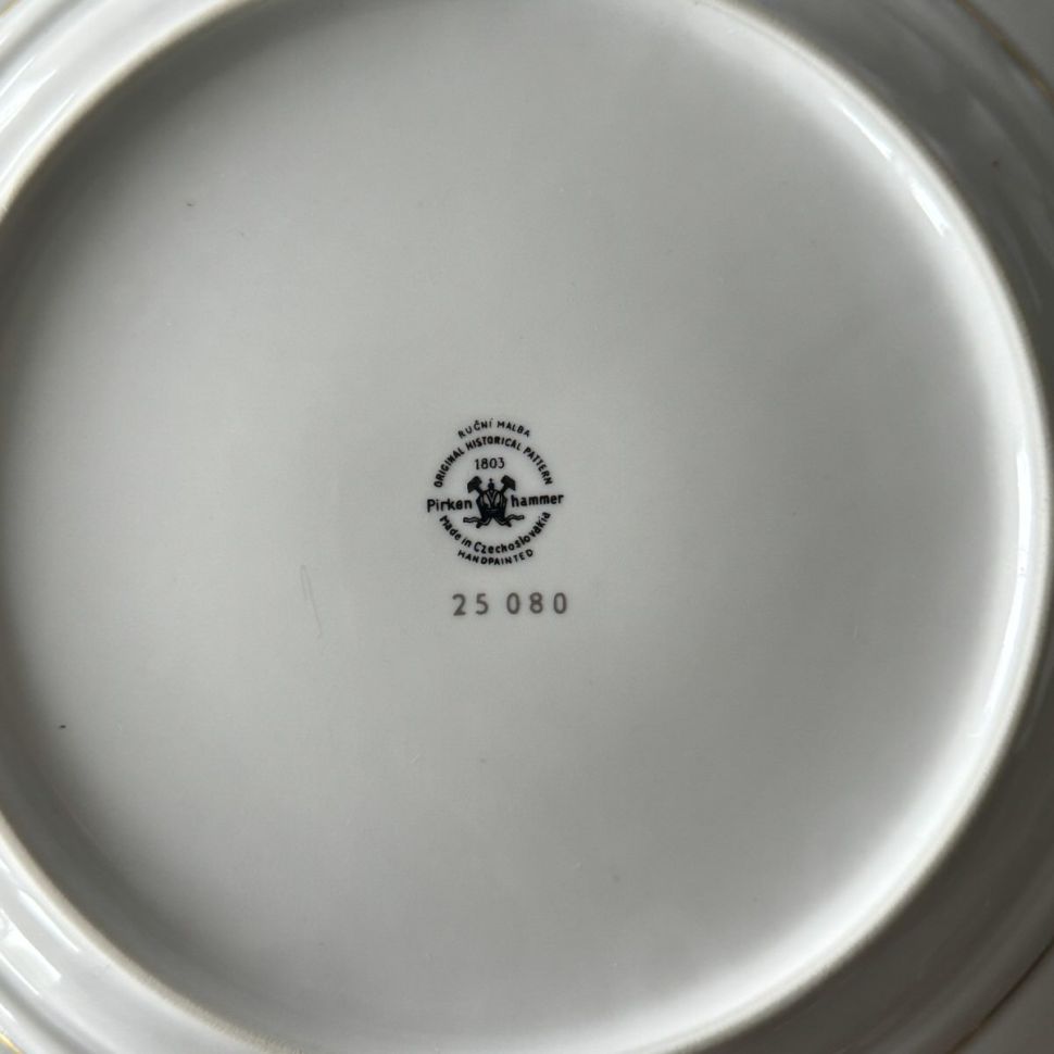 Чайник ​Pirken Hammer Мейсенский букет 1,2 л ручная роспись Чехословакия