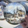 Тарелка декоративная Seltmann 20 см Германия 1993 