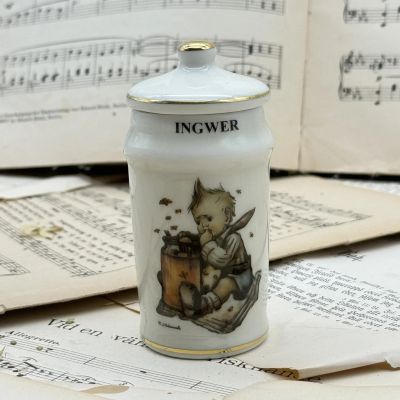 Банка для специй Goebel MJ Hummel Имбирь 11 см фарфор Германия
