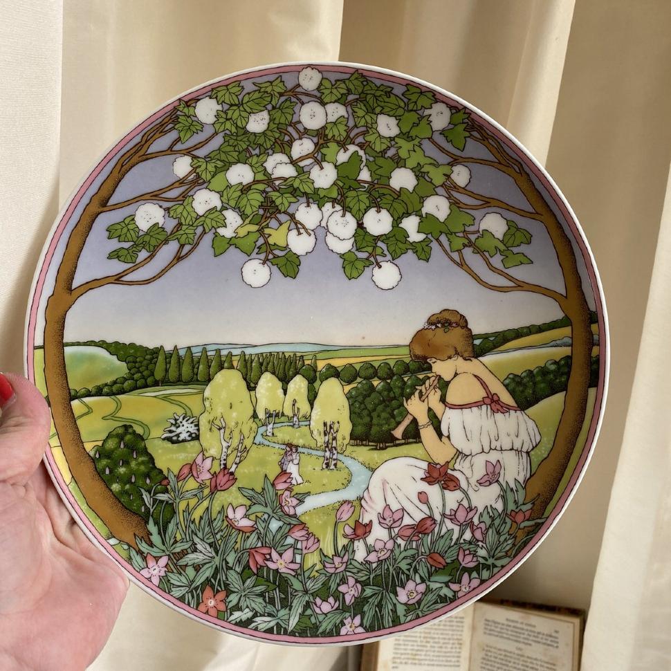 Тарелка 25 см Lente Heinrich 4 сезона