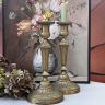 Подсвечник 28 см латунь Франция