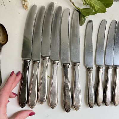 Нож столовый Gerritsen&Van Kempen 24 см серебрение