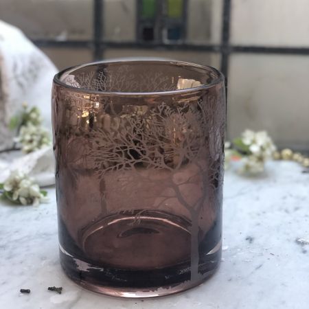 Ваза 1,3л с гравировкой дерево
