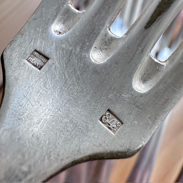 Вилка столовая SFAM 22 см серебрение Франция