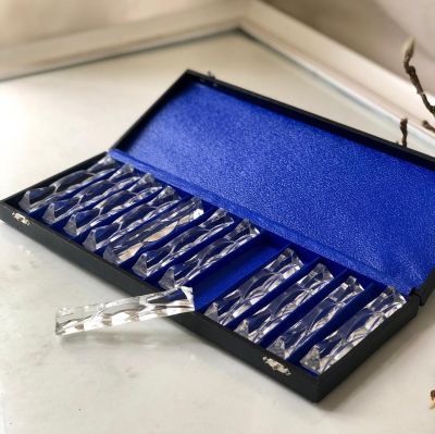 Подставка под приборы в коробке 12 шт. Чехословакия