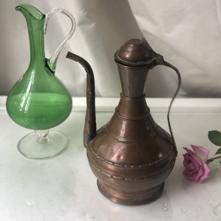 Кувшин медный старинный