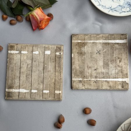 Плитка изразец Delft 15х15 см Голландия старинная  