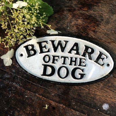 Табличка чугунная декоративная