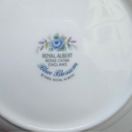 Кофейная пара Royal Albert Blue Blossom 170 мл Англия 