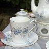 Кофейная пара Royal Albert Blue Blossom 150 мл Англия