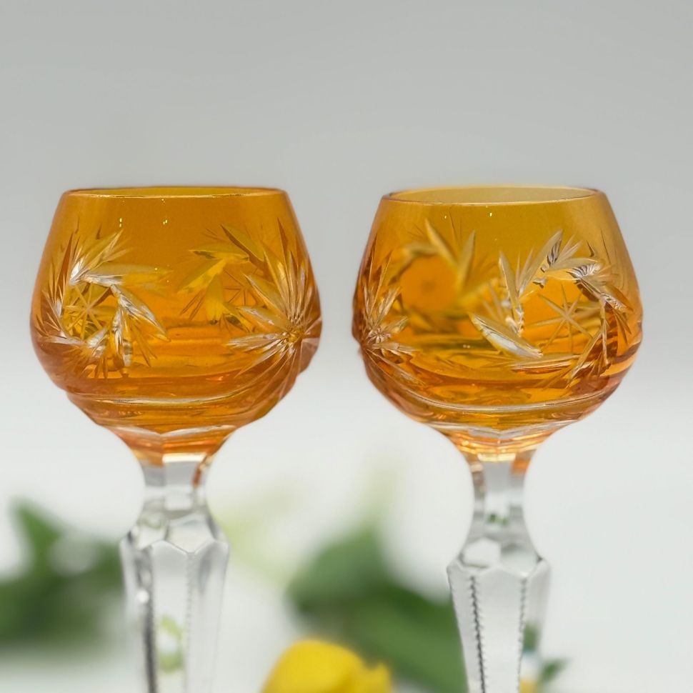 Рюмка Anna Hutte 60 мл накладной хрусталь Германия 