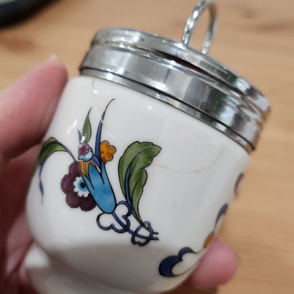 Кодлер на 1 яйцо Royal Worcester фарфор Англия уценка
